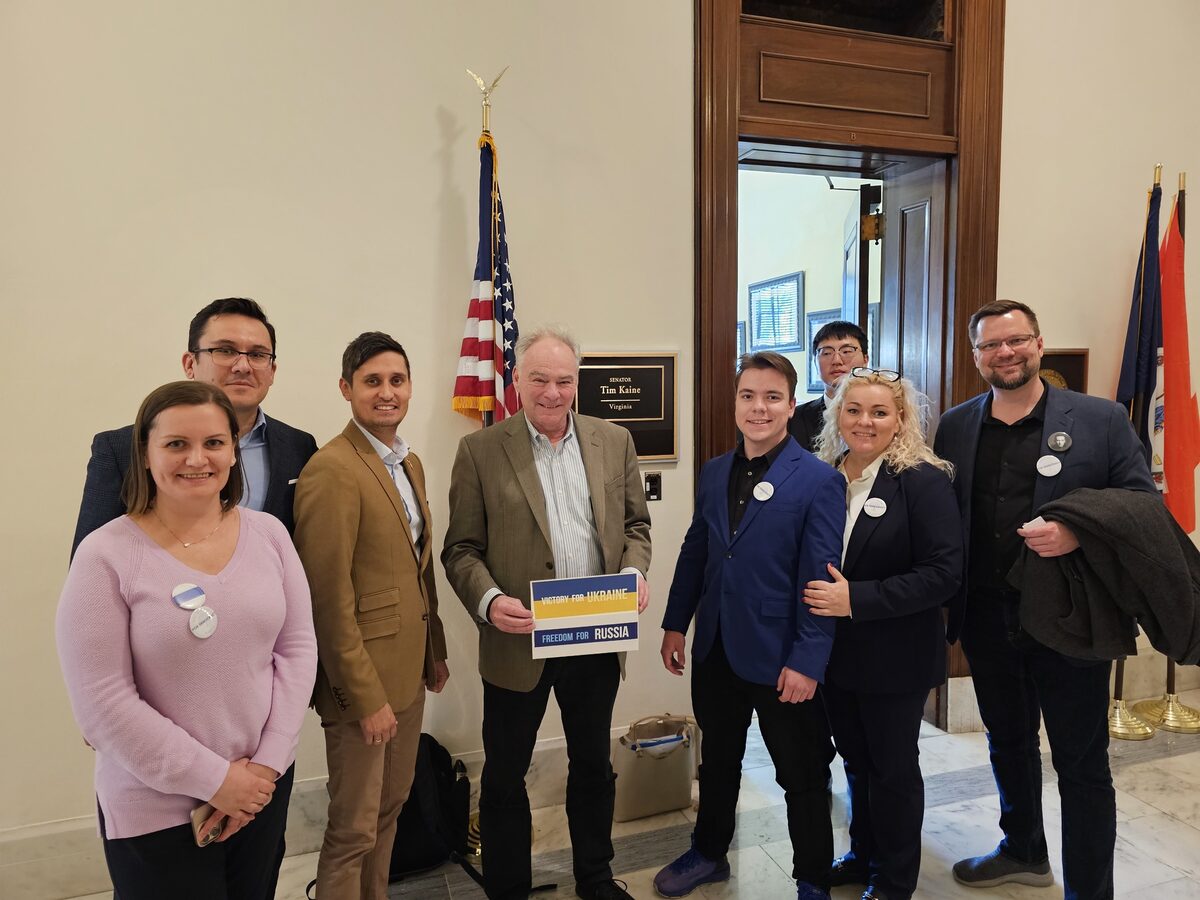 RADR advocacy 2024 — meeting with Sen. Tim Kaine